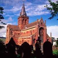 Buy canvas prints of St Magnus Cathedral, Kirkwall, Orkney  by Navin Mistry