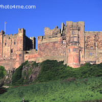 Buy canvas prints of Bamburgh Castle, Northumberland  by Navin Mistry