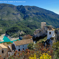 Buy canvas prints of Guadalest, Alicante Province, Spain by Navin Mistry