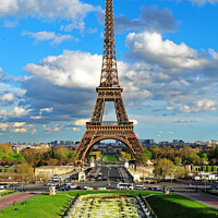Buy canvas prints of Eiffel Tower by Navin Mistry
