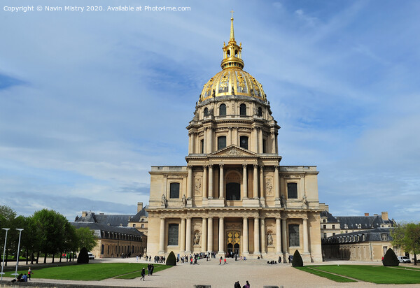 Les Invalides, Paris, France Picture Board by Navin Mistry