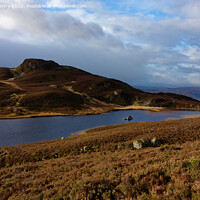 Buy canvas prints of Loch a' Choire, near Pitlochry, Perthshire by Navin Mistry