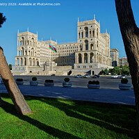 Buy canvas prints of Government House of Baku, Azerbaijan.   by Navin Mistry