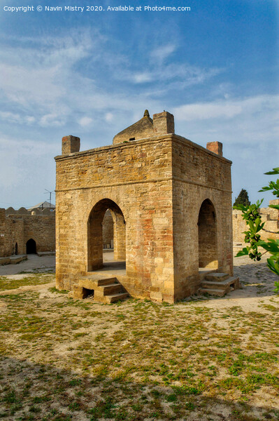 Ateshgah of Baku (Fire Temple of Baku), Azerbaijan  Picture Board by Navin Mistry