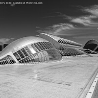 Buy canvas prints of The City of Arts and Sciences, Valencia, Spain    by Navin Mistry
