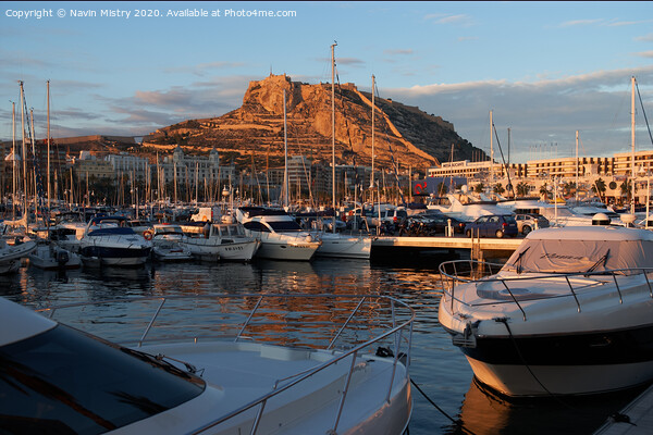 The Marina, Alicante, Spain   Picture Board by Navin Mistry