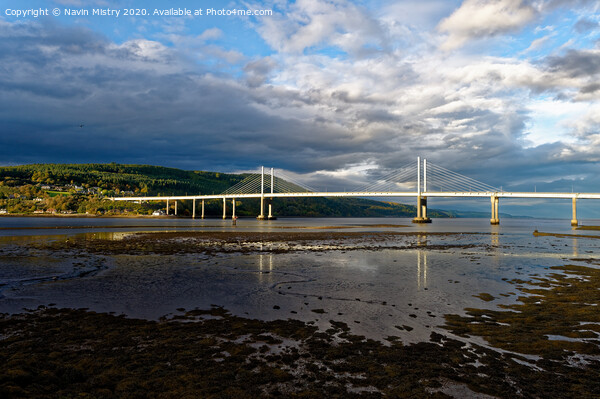 The Kessock Bridge, Inverness, Highland, Scotland Picture Board by Navin Mistry