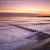 Buy canvas prints of Sunrise Aberdeen Beach by Navin Mistry