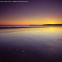 Buy canvas prints of Sunrise Aberdeen Beach by Navin Mistry
