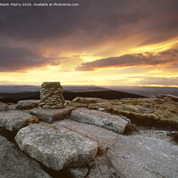 Buy canvas prints of Summit of Bennachie, Aberdeenshire by Navin Mistry