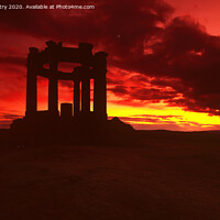 Buy canvas prints of Stonehaven War Memorial, Aberdeenshire by Navin Mistry