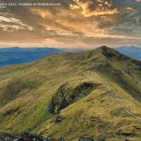 Buy canvas prints of Summit of Beinn Ghlas, seen from Ben Lawers, Perth by Navin Mistry