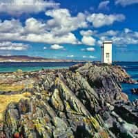 Buy canvas prints of Carraig Fhada Light house, Isle of Islay, Scotland by Navin Mistry