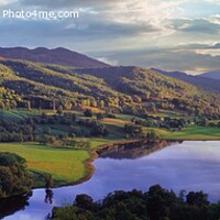 Buy canvas prints of The Queens View, Loch Tummel, near Pitlochry, Perthshire, Scotland by Navin Mistry