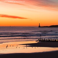 Buy canvas prints of Aberdeen Beach Sunrise by Navin Mistry