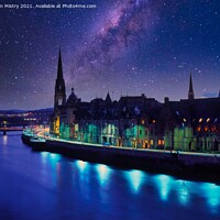 Buy canvas prints of Perth Scotland and the River Tay  by Navin Mistry