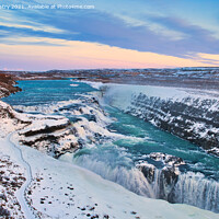 Buy canvas prints of Gullfoss Falls, Iceland by Navin Mistry