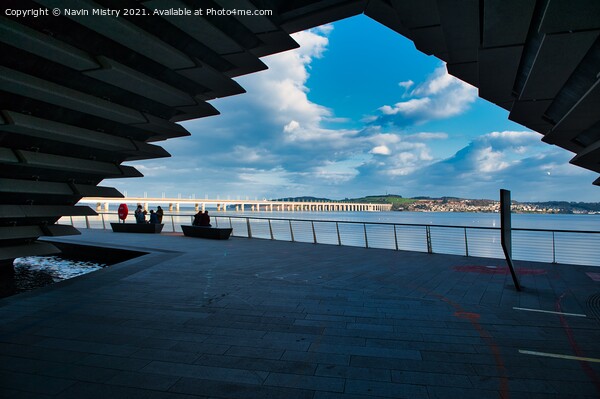 A view of the River Tay from the Victoria and Albert Museum, Dundee  Picture Board by Navin Mistry