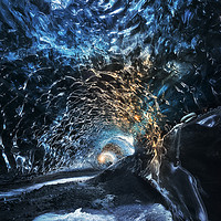 Buy canvas prints of Ice Cave Addicted by Manuel Martin