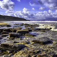 Buy canvas prints of Dunraven Bay Southerndown South Wales by Gordon Maclaren