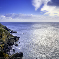 Buy canvas prints of The Cornish Coast, Lizard, Cornwall by Gordon Maclaren