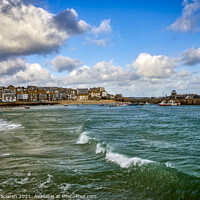 Buy canvas prints of St Ives Cornwall by Gordon Maclaren