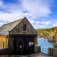 Buy canvas prints of The Old Lifeboat Station, Lizard, Cornwall by Gordon Maclaren