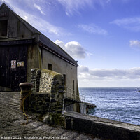 Buy canvas prints of The old lifeboat station at Lizard Point in Cornwall  by Gordon Maclaren