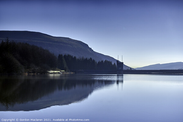 Cantref Reservoir, Brecon Beacons Picture Board by Gordon Maclaren
