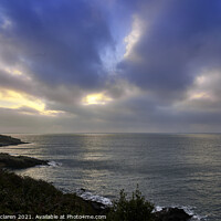 Buy canvas prints of Sunrise over Falmouth Bay by Gordon Maclaren