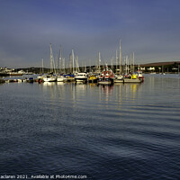 Buy canvas prints of Falmouth Harbour, Cornwall by Gordon Maclaren