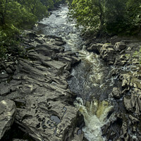 Buy canvas prints of Claerwen River, Elan Valley by Gordon Maclaren