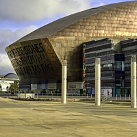 Buy canvas prints of Wales Millennium Centre, Cardiff Bay by Gordon Maclaren