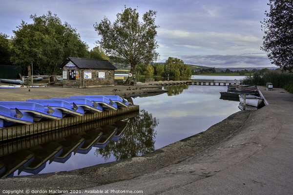 Upturned boats, Llangorse Lake, Brecon Beacons Picture Board by Gordon Maclaren