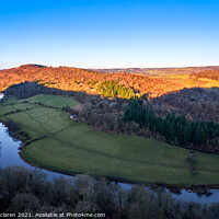 Buy canvas prints of The River Wye from Symonds Yat Gloucestershire by Gordon Maclaren