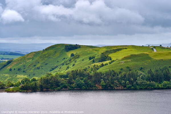 The Clywedog Reservoir near Llanidloes, Wales Picture Board by Gordon Maclaren