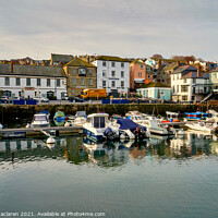 Buy canvas prints of Falmouth Harbour, Cornwall, England by Gordon Maclaren