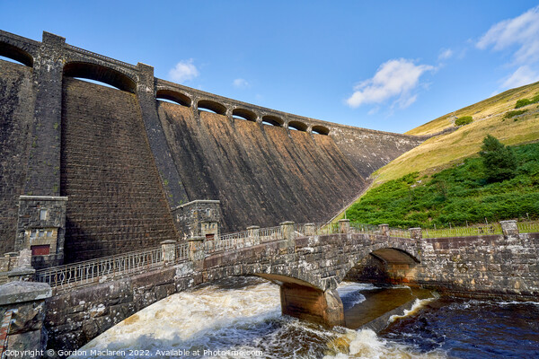 The Claerwen Dam, Elan Valley, Wales Picture Board by Gordon Maclaren