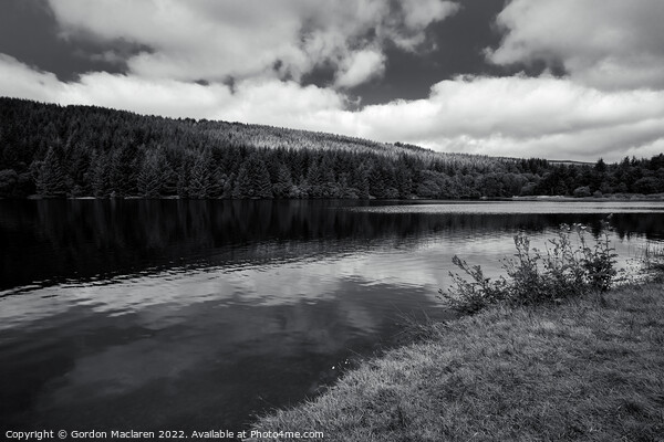 Cantref Reservoir in the beautiful Brecon Beacons Picture Board by Gordon Maclaren