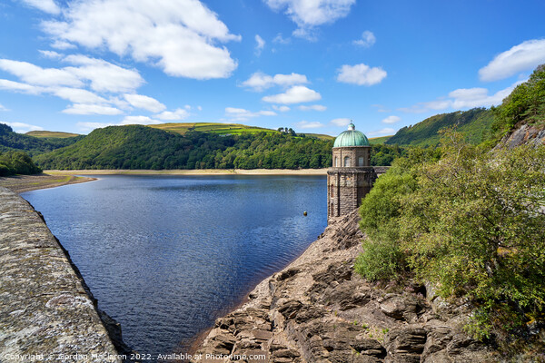 Garreg Ddu reservoir, Elan Valley, Powys, mid Wales Picture Board by Gordon Maclaren
