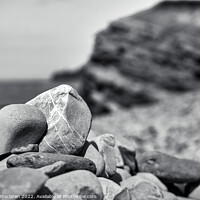 Buy canvas prints of Rock Formation, Kilve Beach, Somerset by Gordon Maclaren