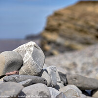 Buy canvas prints of Rock Formation, Kilve Beach, Somerset, England by Gordon Maclaren