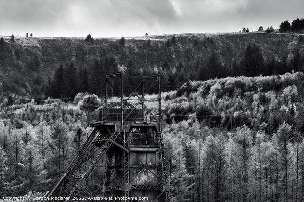 Tower Colliery, Hirwaun, South Wales, Monochrome Picture Board by Gordon Maclaren