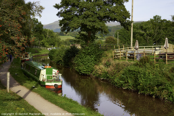 The Brecon and Monmouthshire Canal, Llangynidr  Picture Board by Gordon Maclaren