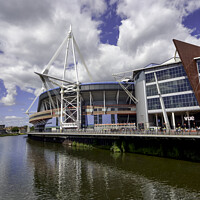 Buy canvas prints of Principality Stadium, Cardiff, Wales by Gordon Maclaren