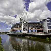 Buy canvas prints of Principality Stadium, Cardiff, Wales by Gordon Maclaren