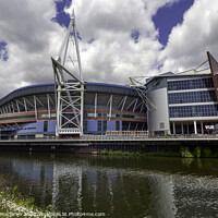 Buy canvas prints of Principality Stadium, Cardiff, Wales  by Gordon Maclaren