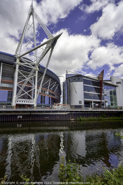 Principality Stadium, Cardiff, Wales Picture Board by Gordon Maclaren