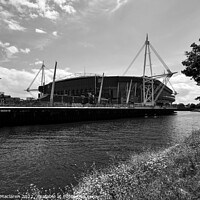 Buy canvas prints of The Principality Stadium, Cardiff by Gordon Maclaren