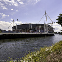 Buy canvas prints of The Principality Stadium, Cardiff  by Gordon Maclaren